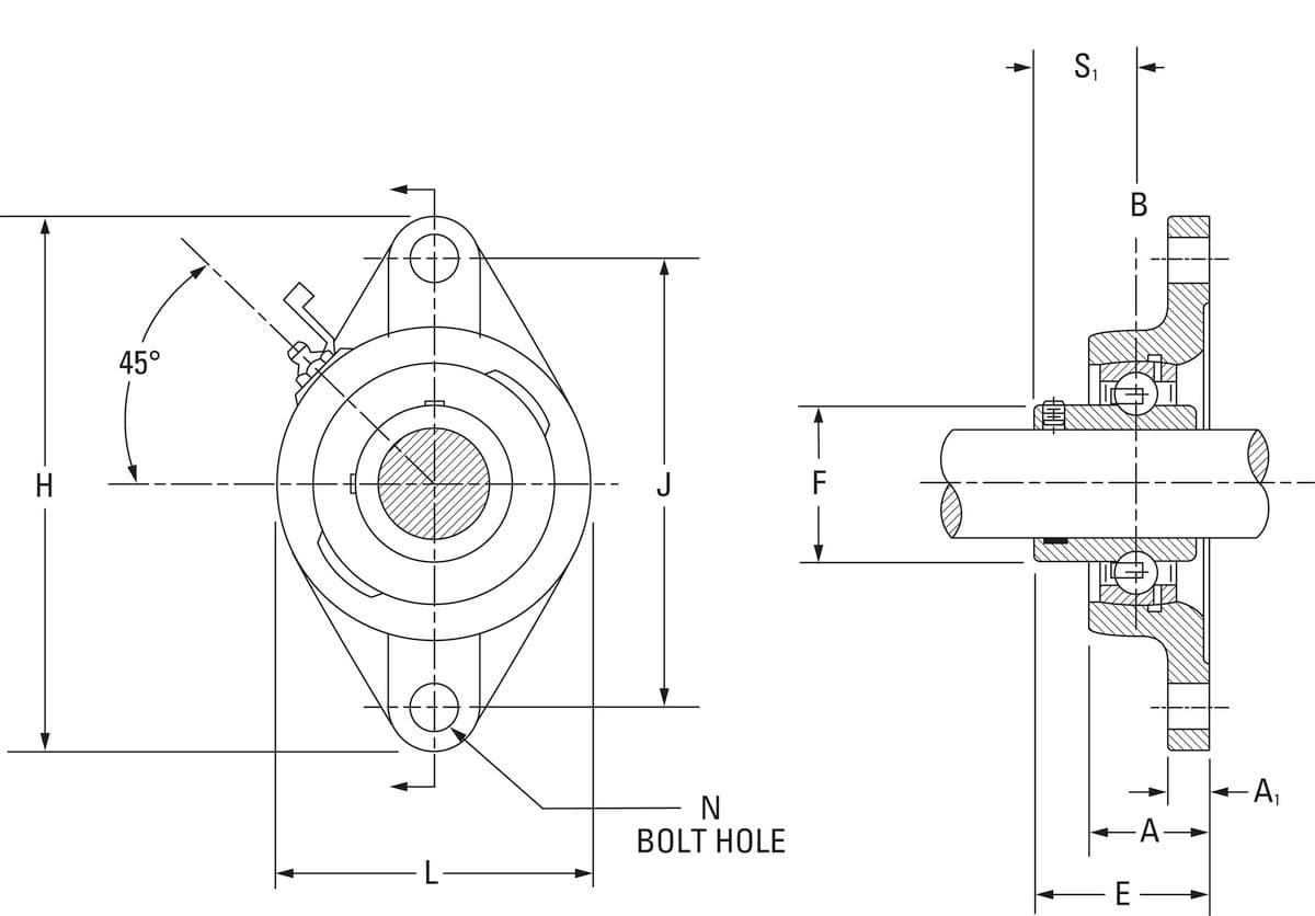 Подшипник Timken YCJT1 15/16