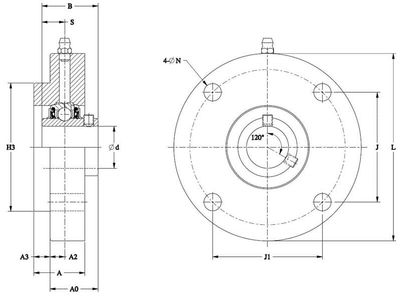 Подшипник Timken SUCAFC205-14/F