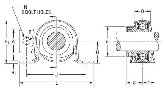 Подшипник Timken PB 7/8