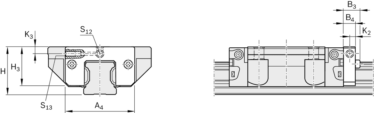 Направляющая REXROTH R162081120