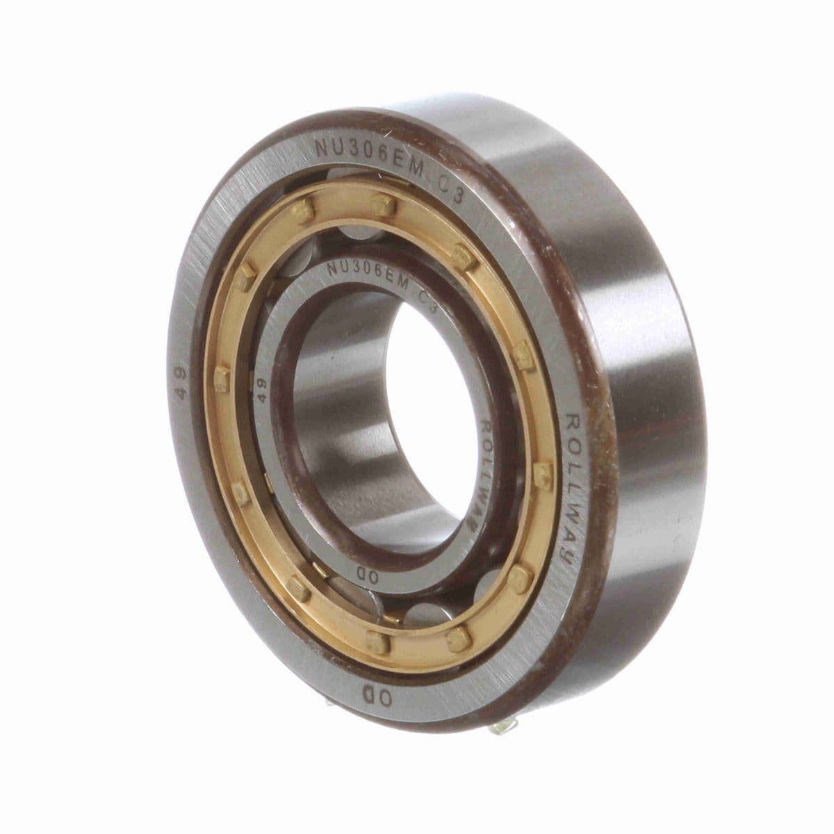 Подшипник Rollway NU 306 EM C3