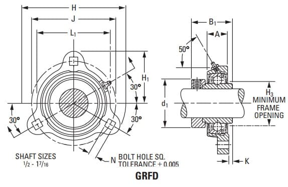 Подшипник Timken GRFD 15/16