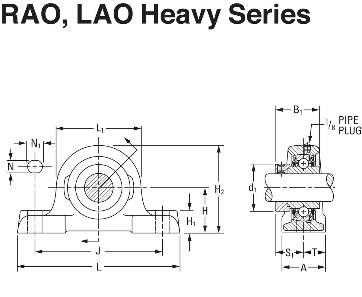 Подшипник Timken RAO1 15/16