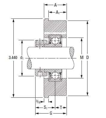 Подшипник Timken CR 25