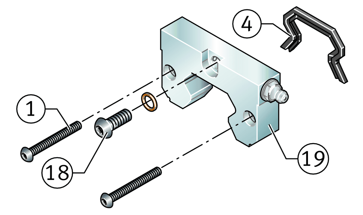 Направляющая INA KIT.RWU35-E-A-OS-616