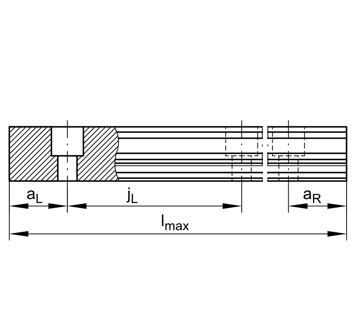 Направляющая INA TKVD35-ADE
