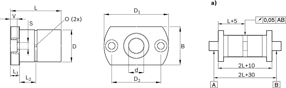 Направляющая REXROTH R072621000