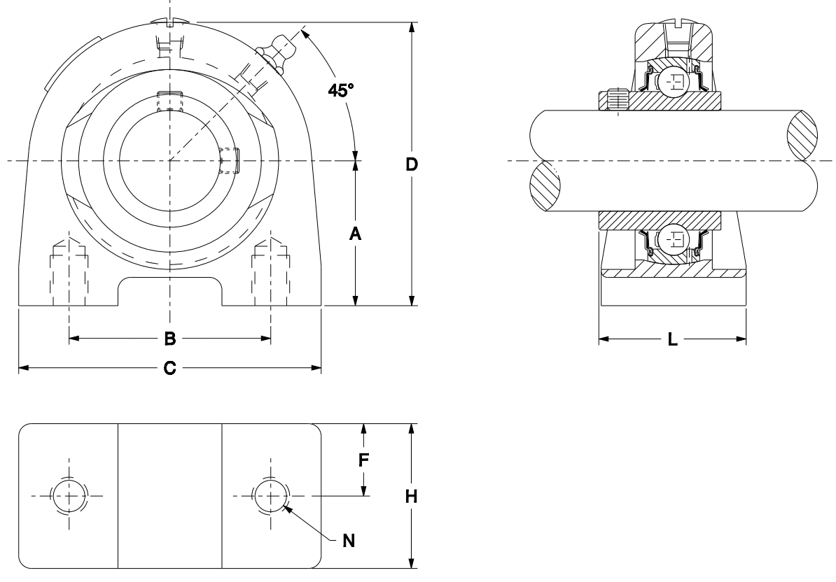 Подшипник Timken YTB 35