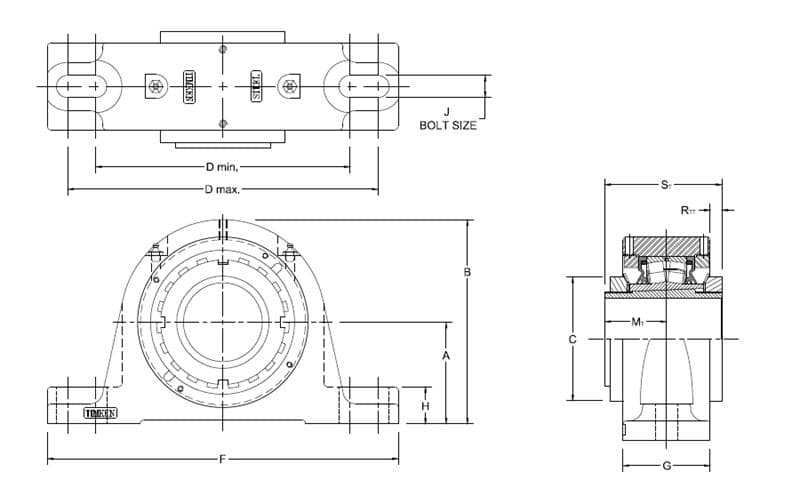Подшипник Timken TAAPN15K207S