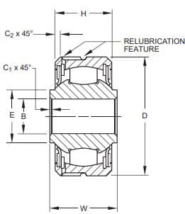 Подшипник RBC GDSRP GDSRP5FS428