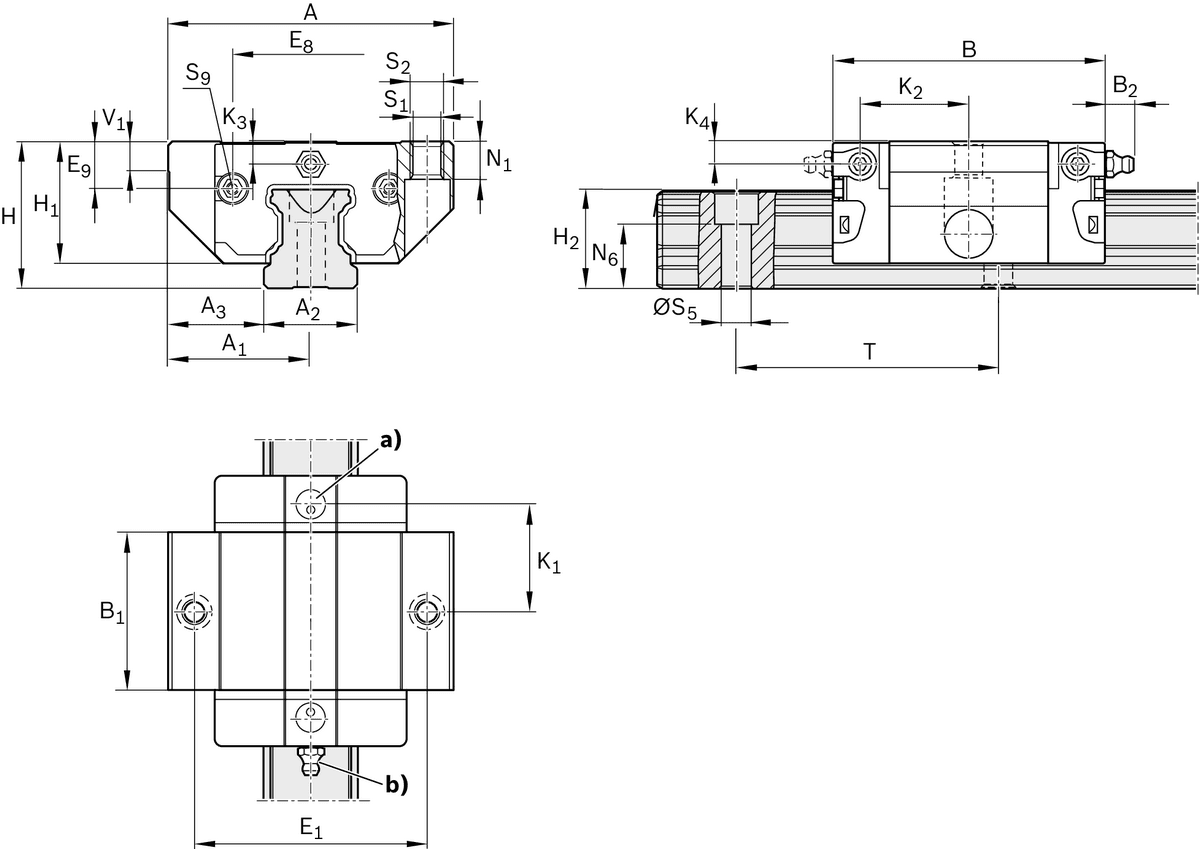 Направляющая REXROTH R166529420