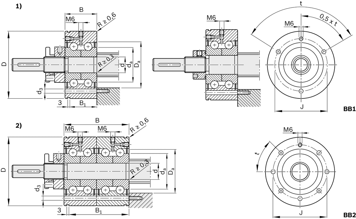 Направляющая REXROTH R159033030