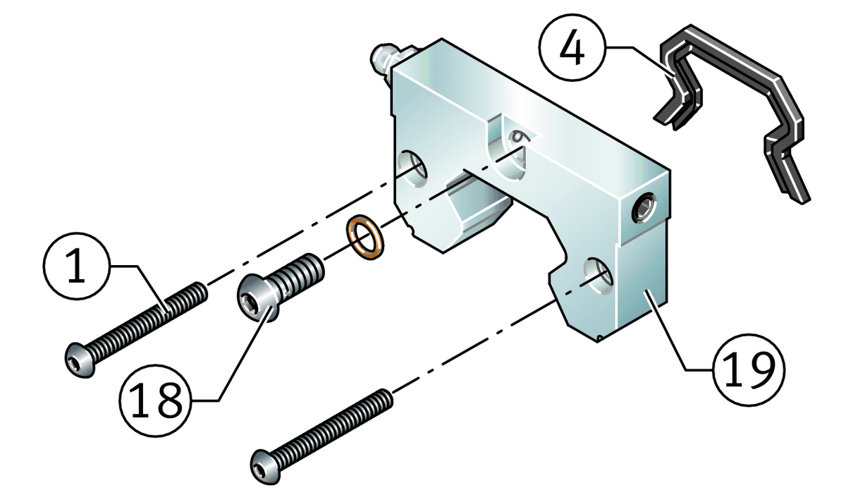Направляющая INA KIT.RWU55-E-A-OS-615