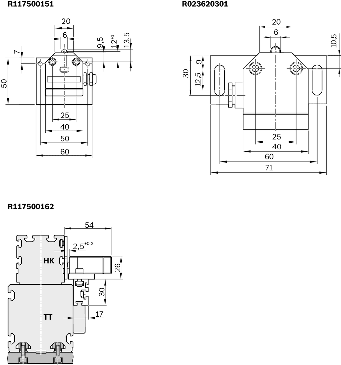 Направляющая REXROTH R023620301