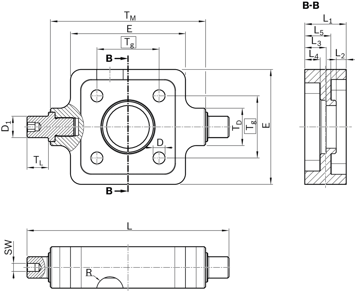 Направляющая REXROTH R15611B013