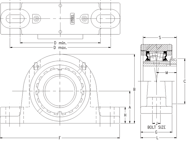 Подшипник Timken TAPA10K045S