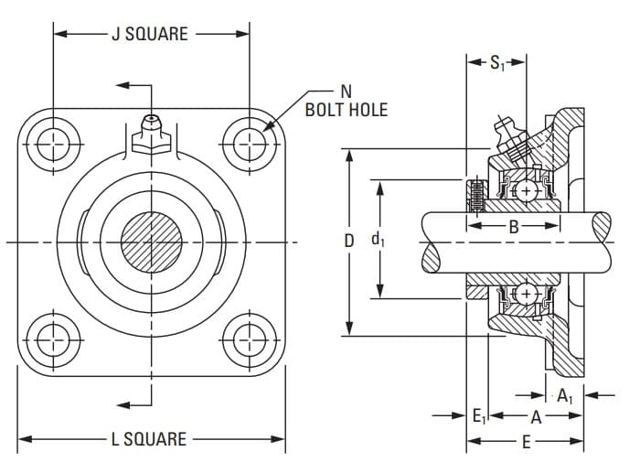 Подшипник Timken RCJC1 1/8
