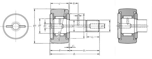 Подшипник NTN KR16FLL/3AS
