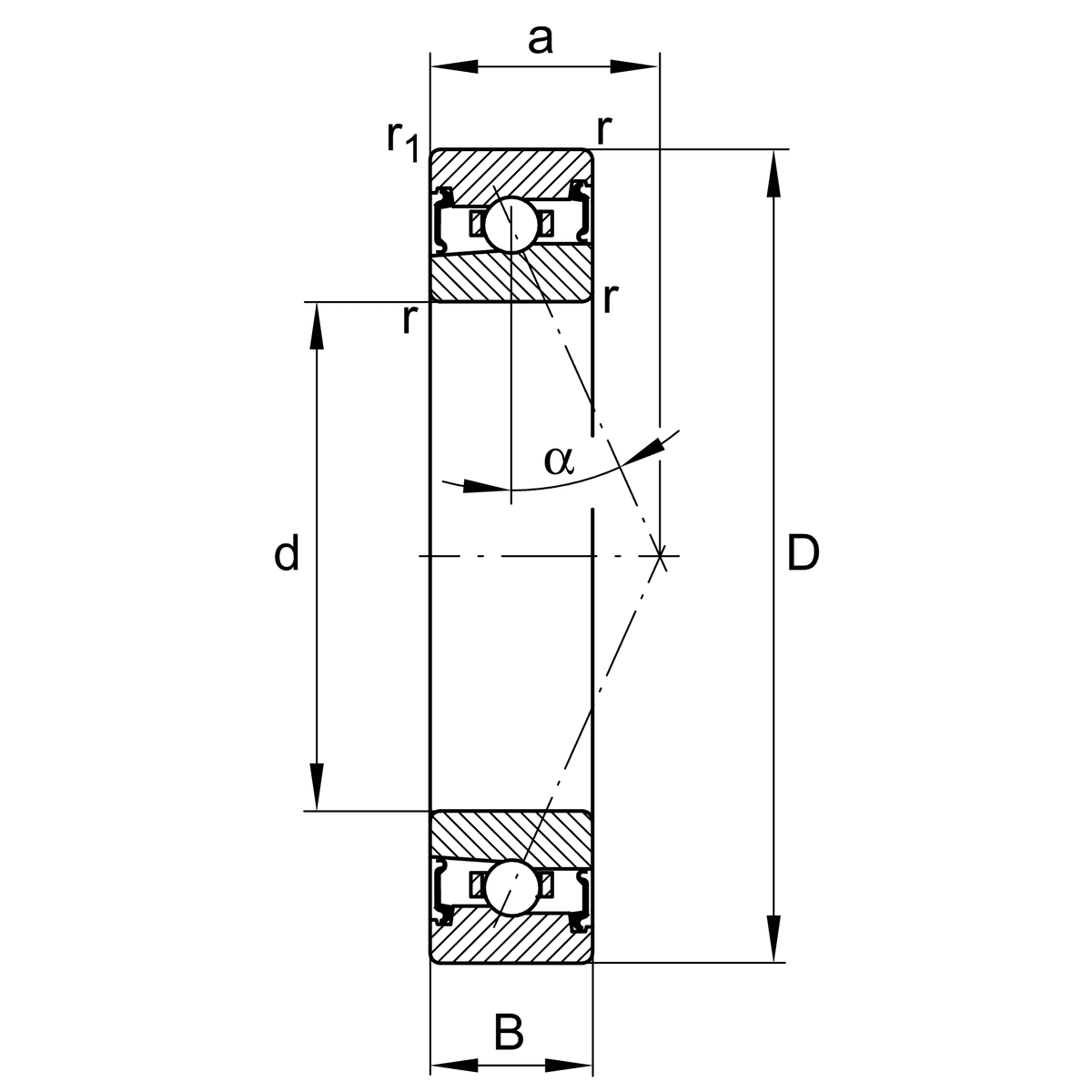 Шпиндель FAG HSS7001-E-T-P4S-UL