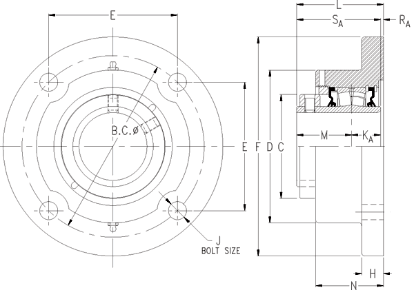 Подшипник Timken QAFY13A207S