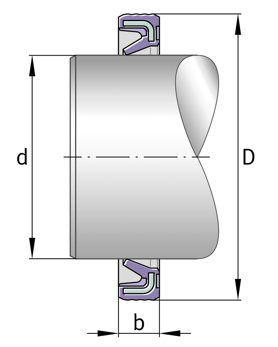 Уплотнение INA G24X32X4