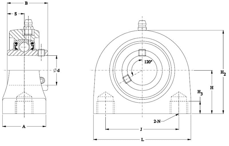 Подшипник Timken SUCSTBY205-16/FVSL613