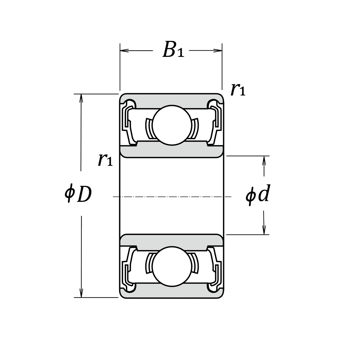 Подшипник NSK 635DDMC5P6