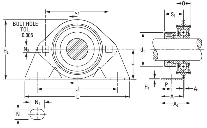 Подшипник Timken PBS 20