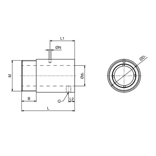 Направляющая SNR BNU01604RSHAA3Z-B0