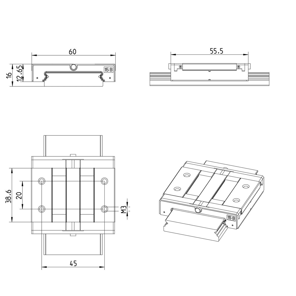 Направляющая REXROTH R044359340