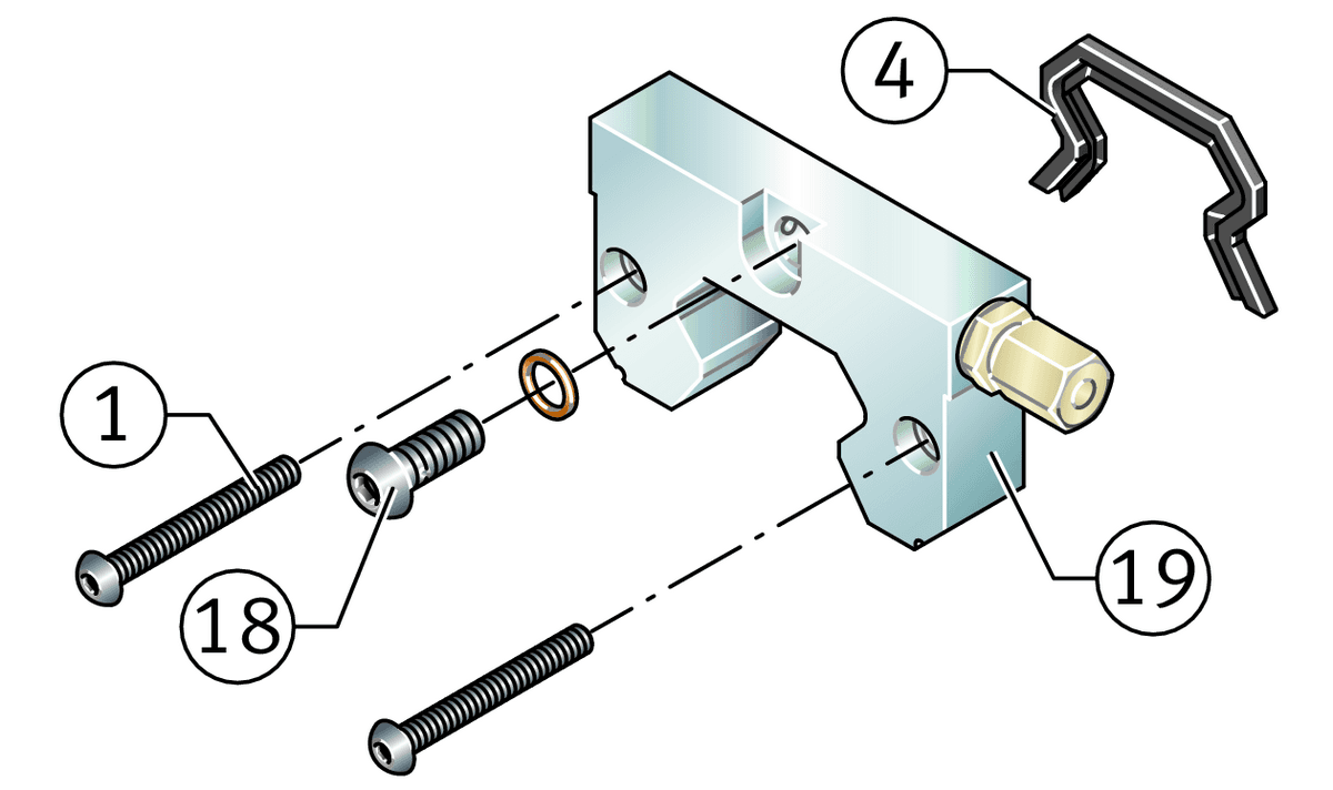 Направляющая INA KIT.RWU45-E-A-OS-611