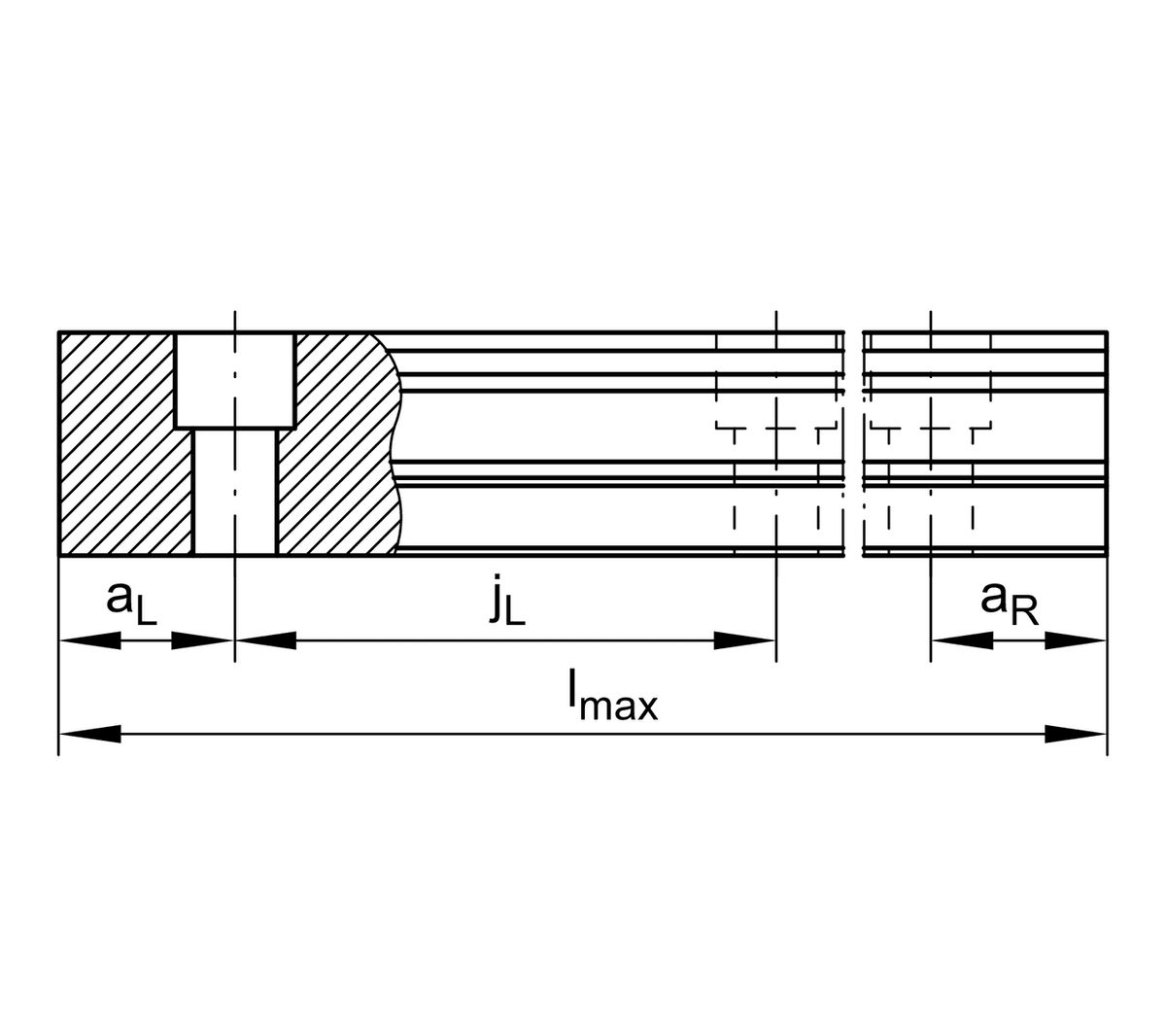 Направляющая INA TKSD35-ADE