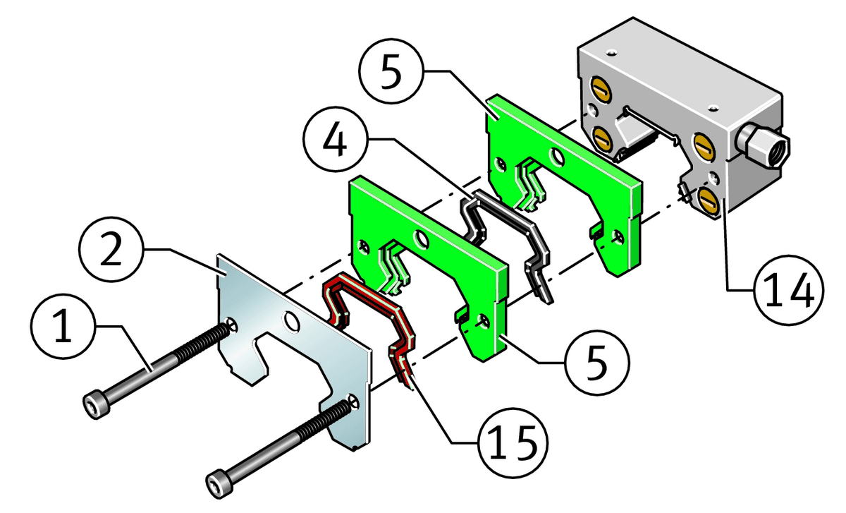 Направляющая INA KIT.RWU45-E-A-OS-551