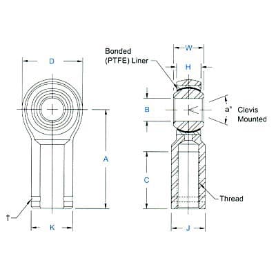 Подшипник Timken AW-14T