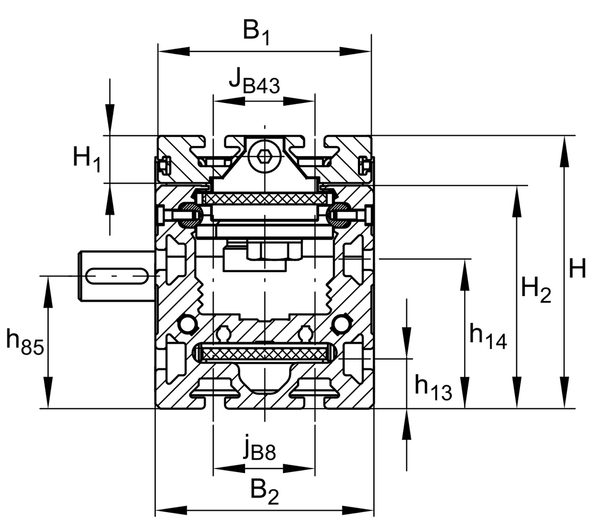 Направляющая INA MLFI50-250-C-LN-ZR-W2-N