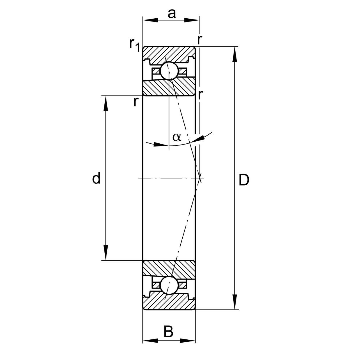 Шпиндель FAG HS71917-E-T-P4S-UL