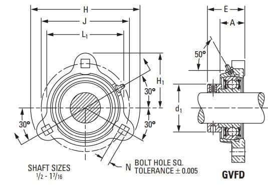 Подшипник Timken VFD 45