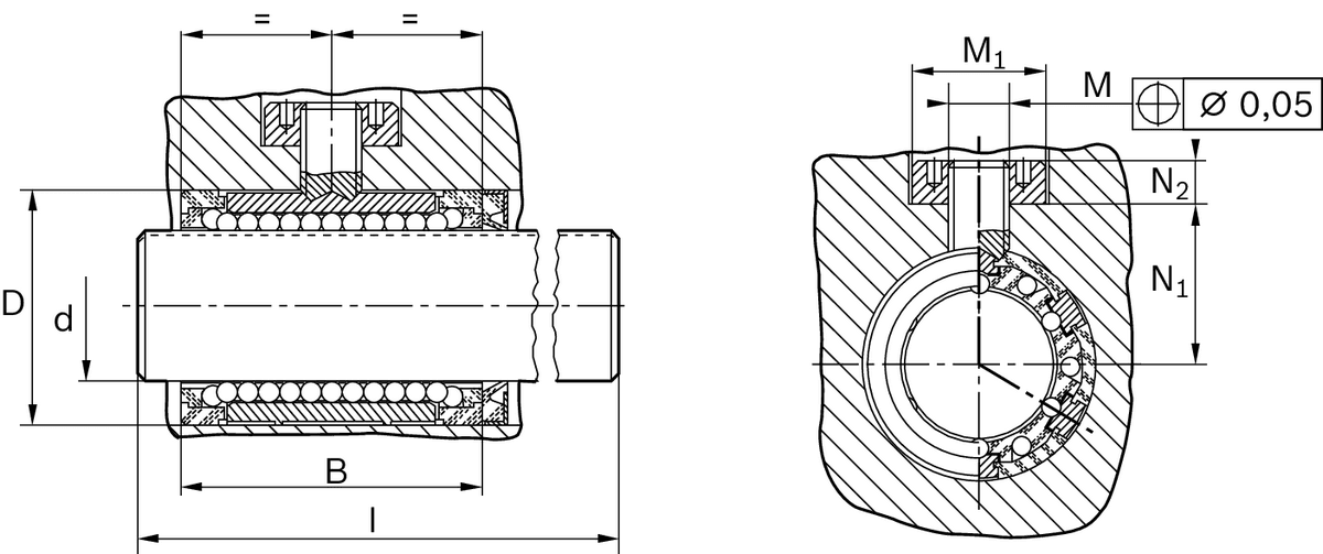 Направляющая REXROTH R069602080