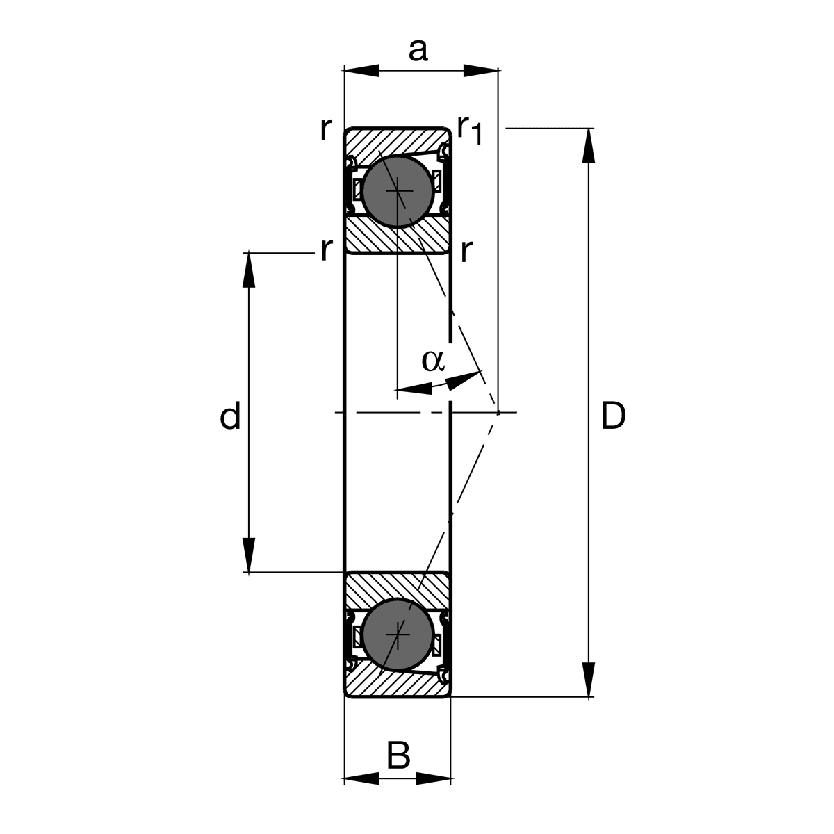 Шпиндель FAG HCS7003-E-T-P4S-UL