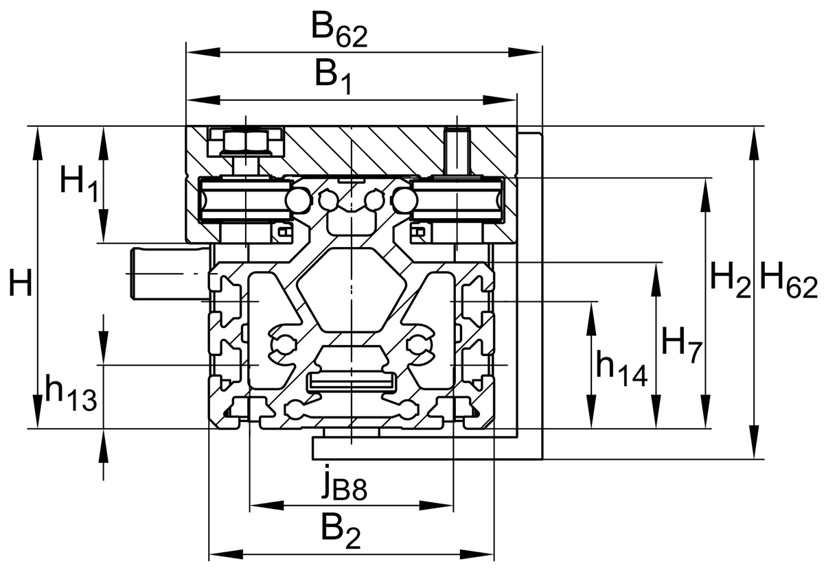 Направляющая INA MKLF32-155-ZR