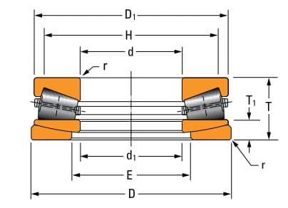 Подшипник Timken C–7862–C