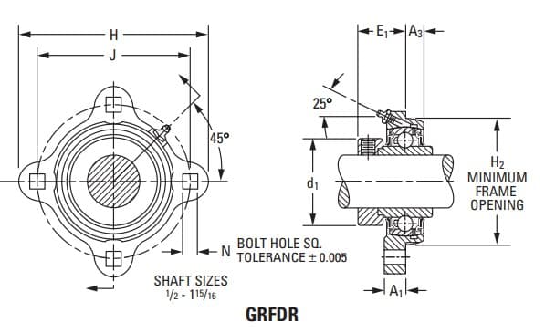 Подшипник Timken GRFDR 11/16