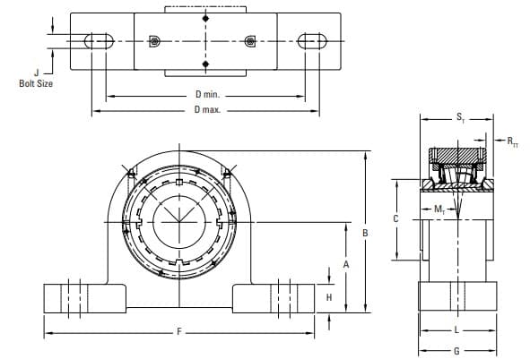 Подшипник Timken TAASD17K075S