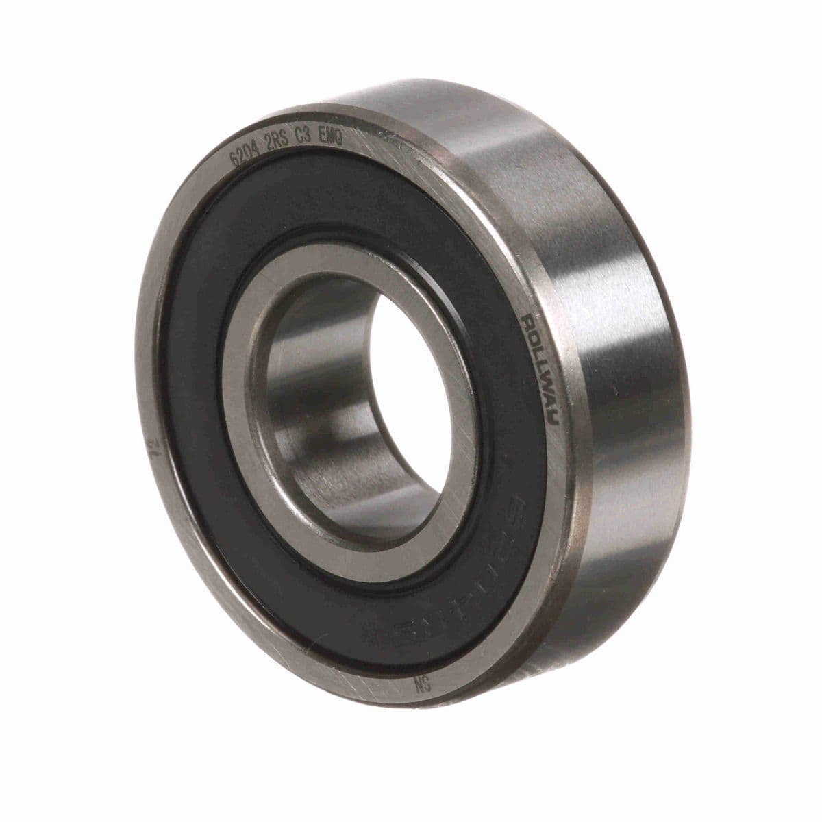 Подшипник Rollway 6204 2RS C3 EMQ