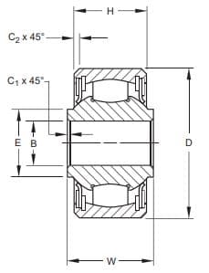 Подшипник RBC DSRP DSRP5FS428