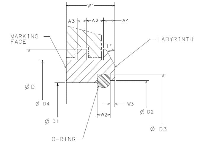 Уплотнение TIMKEN LO205