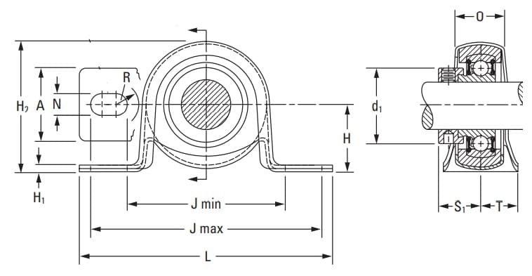 Подшипник Timken LRPB 1 3/16