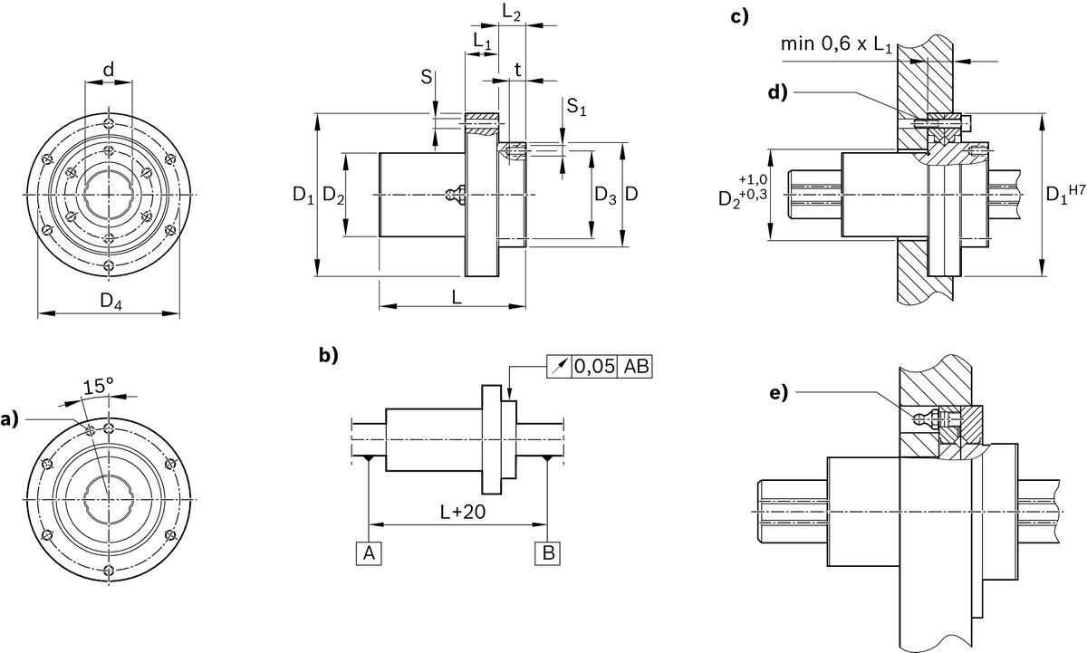 Направляющая REXROTH R072722000
