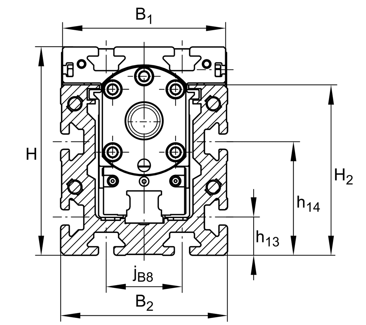 Направляющая INA MKUVE15-160-KGT/10-F-2SPU-N