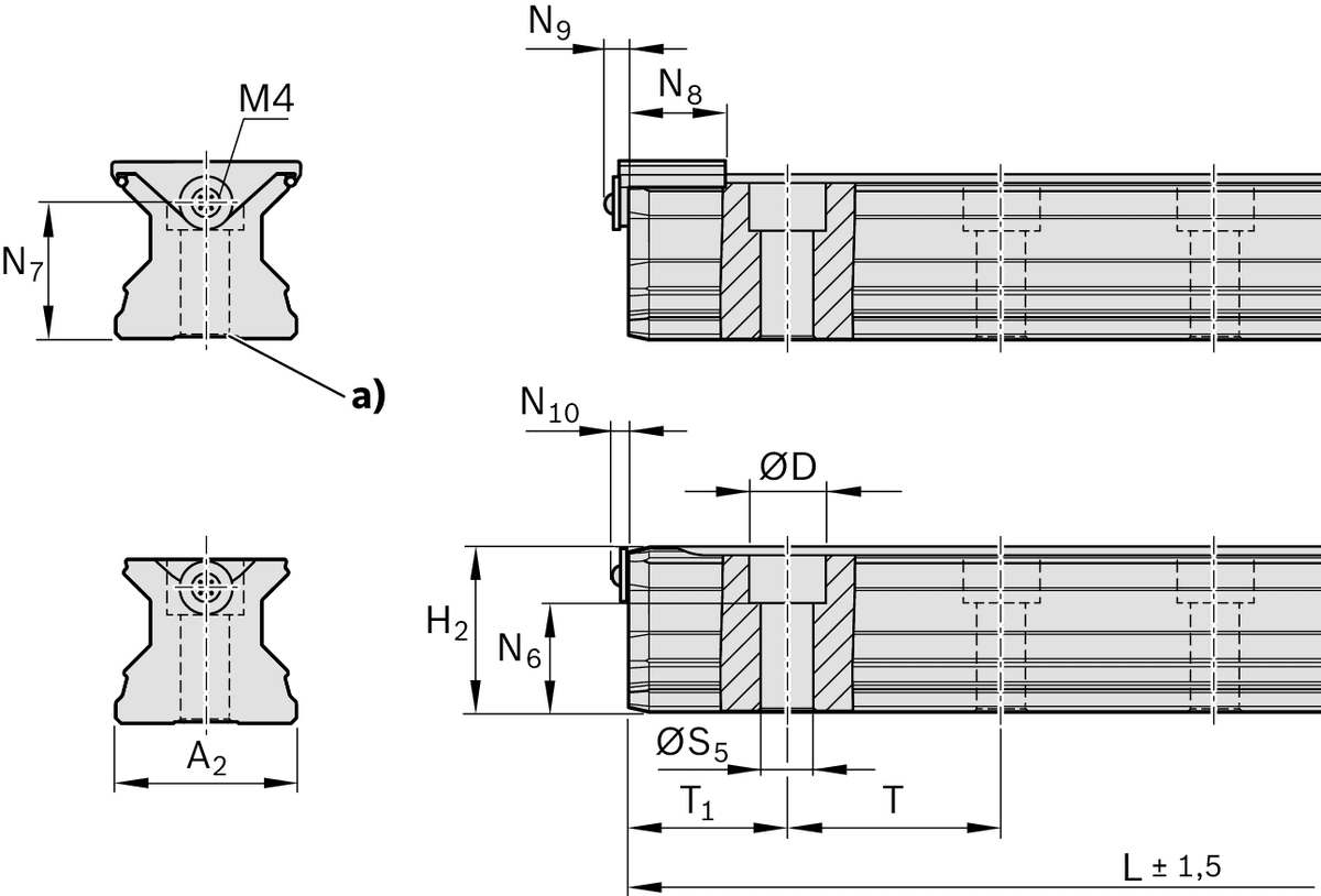 Направляющая REXROTH R180526131